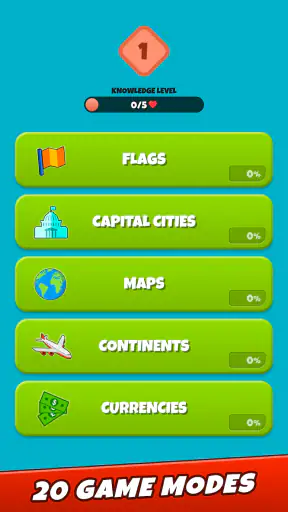 Country Flags 2: Geo Quiz screenshot