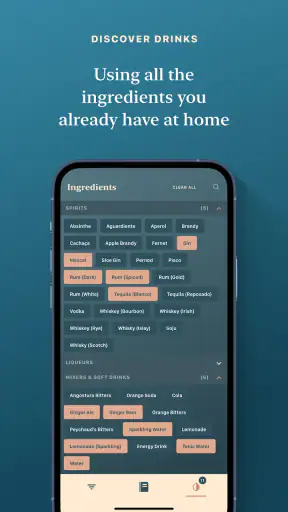 Coupe - cocktail recipes screenshot