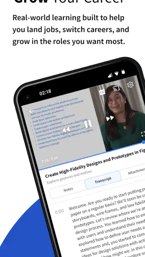 Coursera: Grow your career screenshot