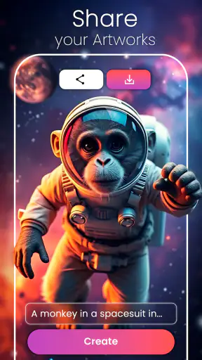 AI Image Generator - CreArt screenshot