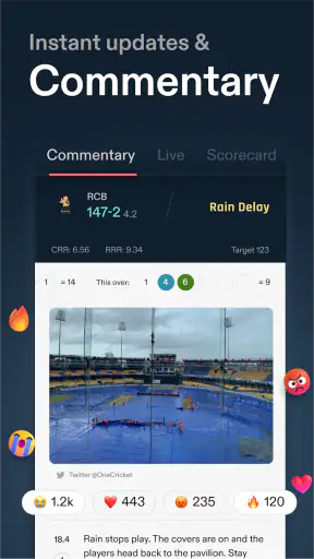 CREX - Just Cricket screenshot