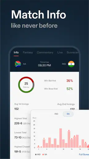 CREX - Just Cricket screenshot