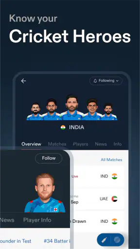 CREX - Just Cricket screenshot