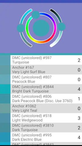 Cross Stitch Thread Organizer screenshot