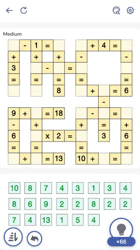 Crossmath® - Math Puzzle Games screenshot