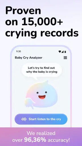 Cry Analyzer AI Baby Assistant screenshot