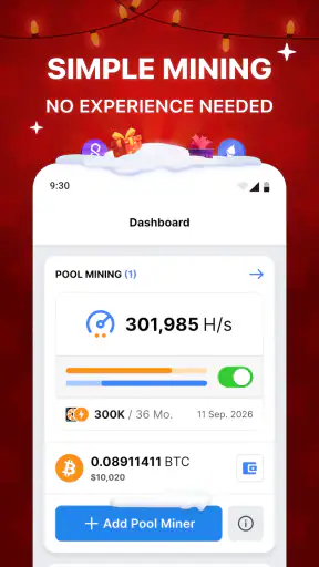 CT Pool: Crypto Mining App screenshot