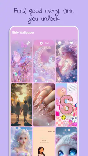Cute Wallpapers for Girls screenshot