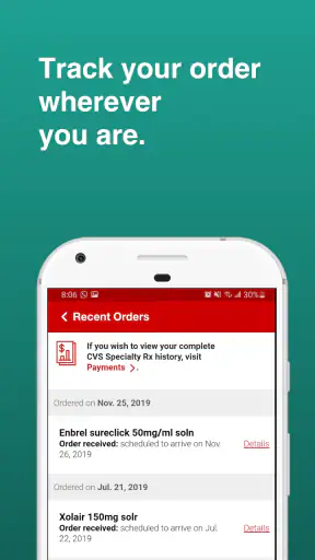 CVS Specialty screenshot