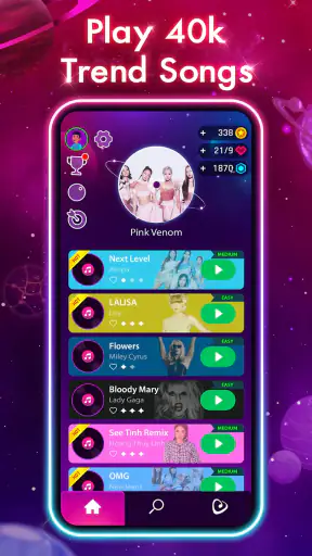 Dancing Road Color Balls Match screenshot