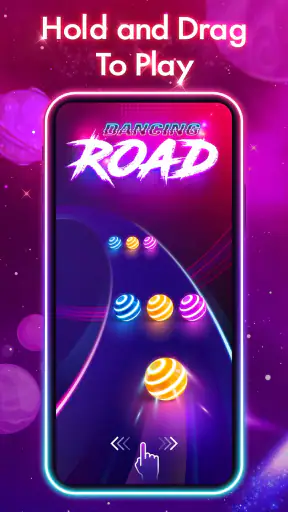 Dancing Road Color Balls Match screenshot
