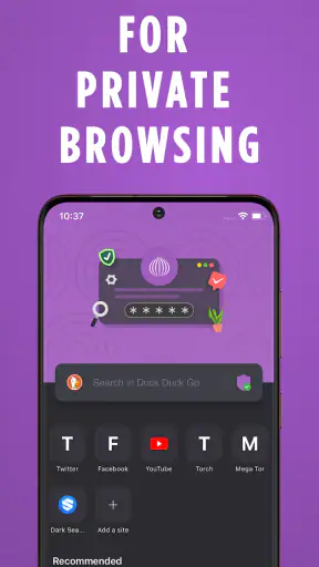 Dark Web Browser : OrNET screenshot