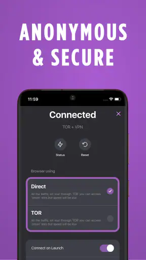 Dark Web Browser : OrNET screenshot