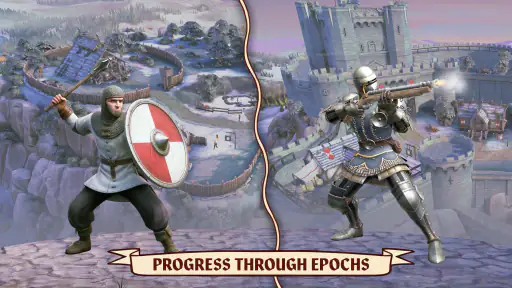 Dawn of Ages: total war battle screenshot