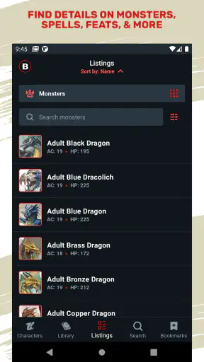 D&D Beyond screenshot