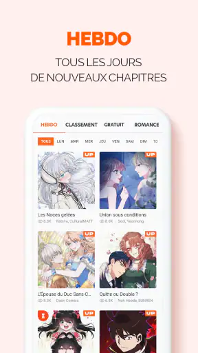 LEZHIN FR screenshot