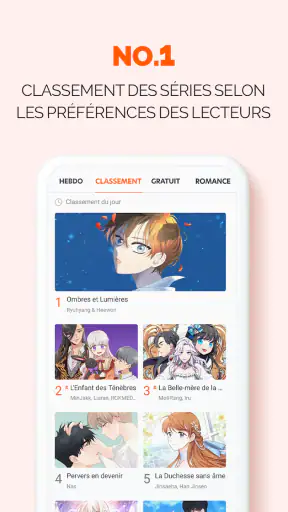 LEZHIN FR screenshot