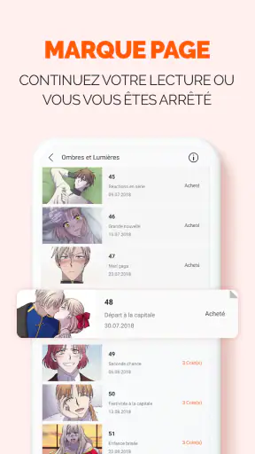 LEZHIN FR screenshot