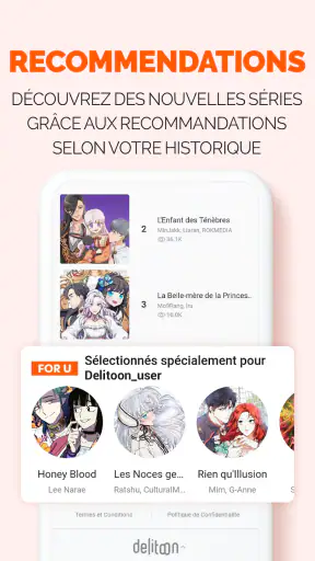 LEZHIN FR screenshot