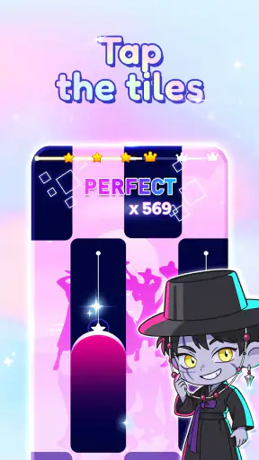 Demon Tiles: Piano Game Song screenshot