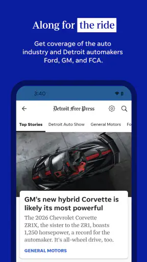 Detroit Free Press: Freep screenshot