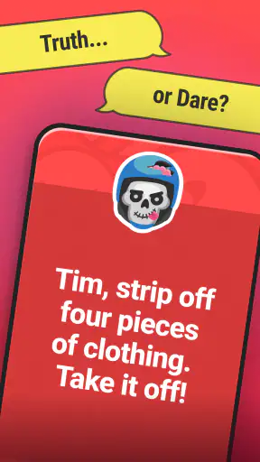 Dirty Truth or Dare Game screenshot