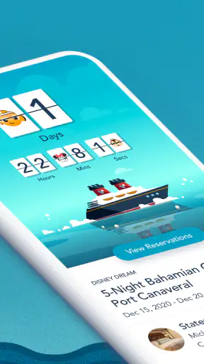 Disney Cruise Line Navigator screenshot