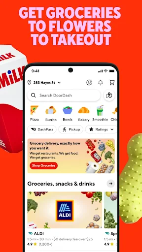 DoorDash: Food, Grocery, More screenshot