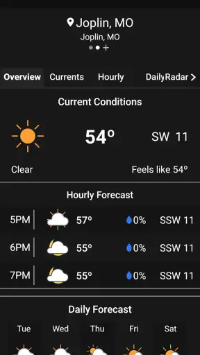 Doug Heady Weather screenshot