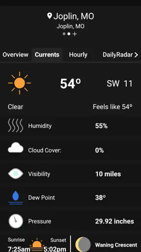 Doug Heady Weather screenshot