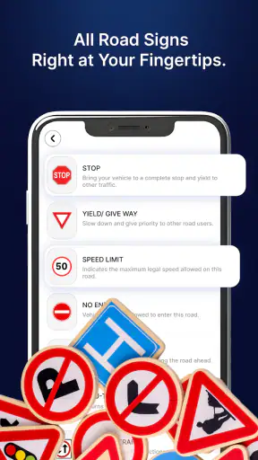 Driving Theory Test－Radar HUD screenshot