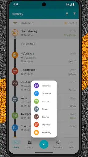 Drivvo - Vehicle management screenshot
