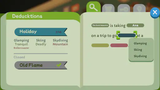 Duck Detective: Ghost Glamping screenshot