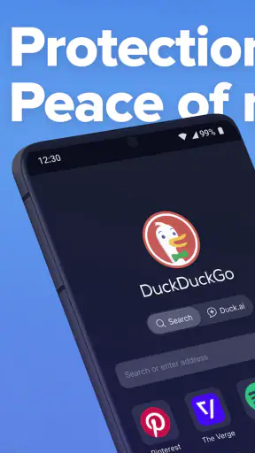 DuckDuckGo, Duck.ai (optional) screenshot