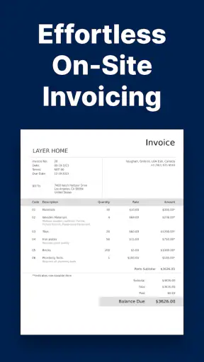 Easy Invoice & Estimates Maker screenshot