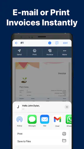 Easy Invoice & Estimates Maker screenshot