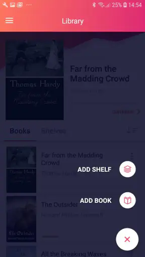 eBoox: ePub PDF e-book Reader screenshot