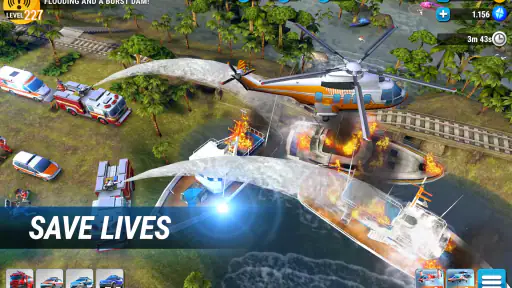 EMERGENCY HQ: firefighter game screenshot