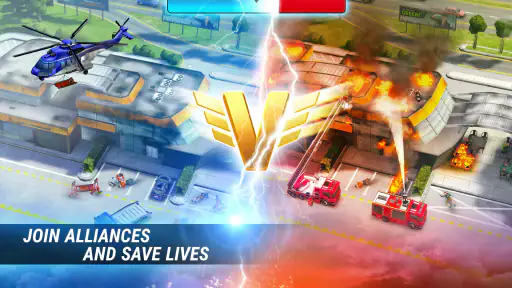 EMERGENCY HQ: firefighter game screenshot