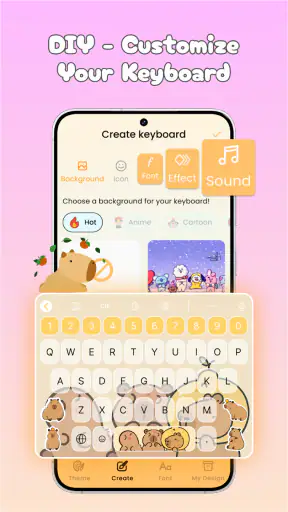 Emoji Keyboard: Custom Themes screenshot