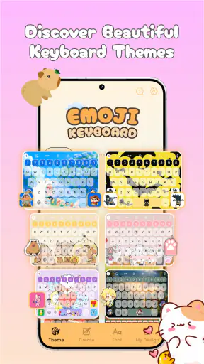 Emoji Keyboard: Custom Themes screenshot