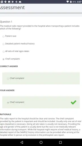 EMT Review Plus screenshot