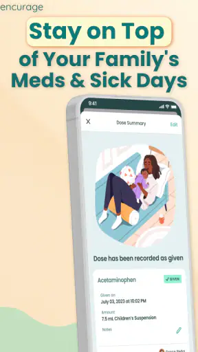 Encurage: Pill & Meds Tracker screenshot
