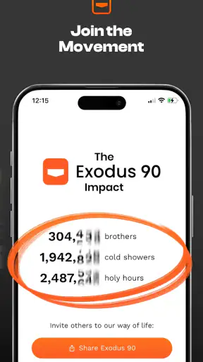 Exodus 90: Catholic Men's App screenshot