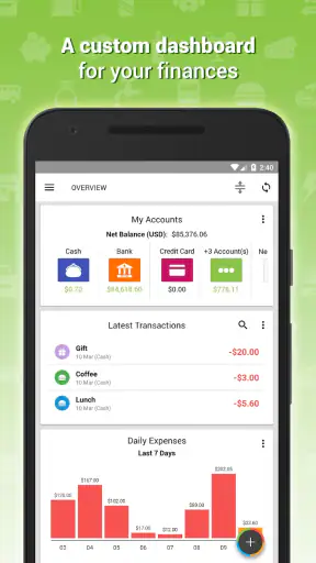Expense IQ Money Manager screenshot