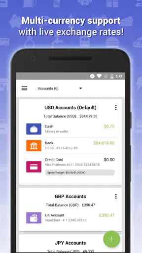 Expense IQ Money Manager screenshot