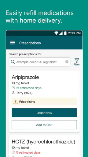 Express Scripts screenshot