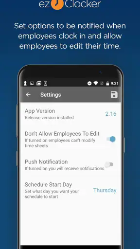 ezClocker: Employee Time Track screenshot