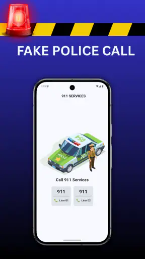 Fake Police Call :Naughty kids screenshot