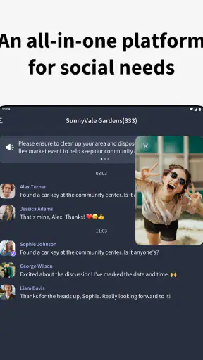 Fambase: Live & Group Chat screenshot
